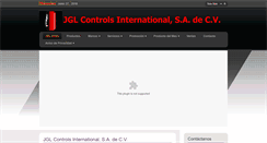 Desktop Screenshot of jgl.com.mx